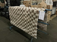 Trendhopper check vloerkleed 160x230cm - afbeelding 1 van  4