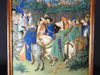 Très riches heures du duc de berry. frères limbourg - afbeelding 1 van  5