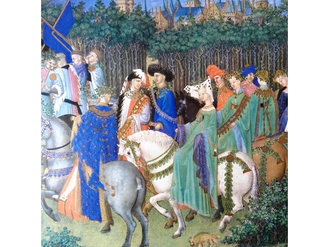 Très riches heures du duc de berry. frères limbourg - afbeelding 2 van  5