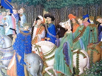 Très riches heures du duc de berry. frères limbourg - afbeelding 2 van  5