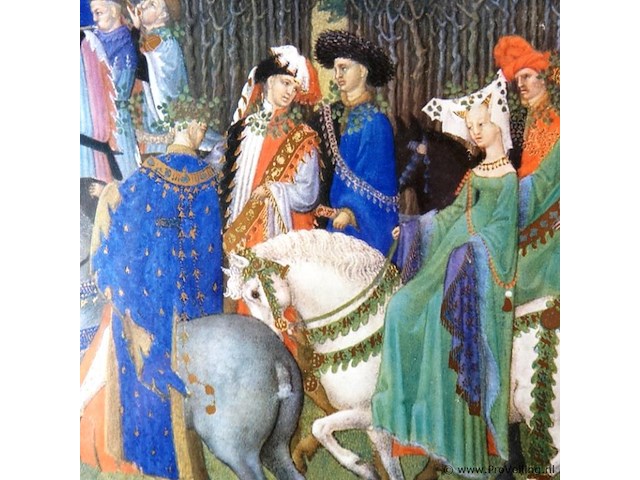 Très riches heures du duc de berry. frères limbourg - afbeelding 3 van  5