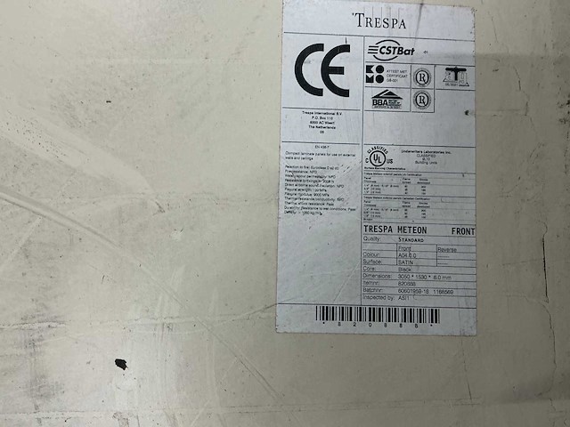 Trespa platen (8x) - afbeelding 2 van  6