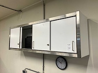 Trespa rvs schuifdeurkast - afbeelding 2 van  2