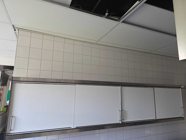 Trespa/rvs wandkast - afbeelding 3 van  5