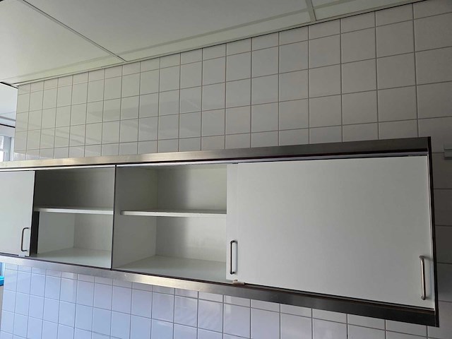 Trespa/rvs wandkast - afbeelding 4 van  5