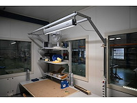 Treston werkplaats sta-bureau met verlichting - afbeelding 3 van  5