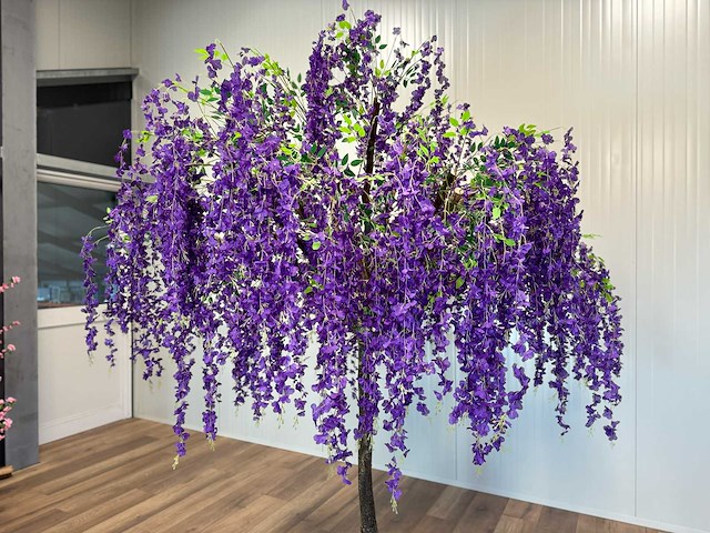 Treurwilg kunstboom - afbeelding 4 van  15