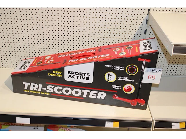 Tri-scooter active sport max. 50 kg. - afbeelding 1 van  2