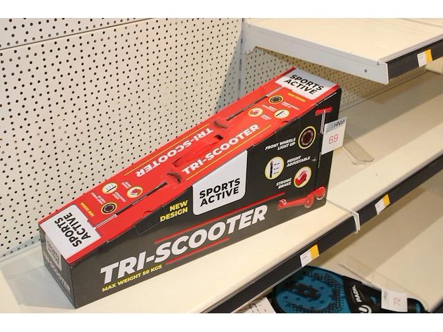 Tri-scooter active sport max. 50 kg. - afbeelding 2 van  2