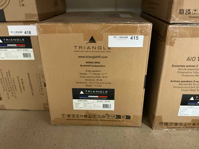 Triangle borea bro2 walnut 2-delige speakerset - afbeelding 3 van  4