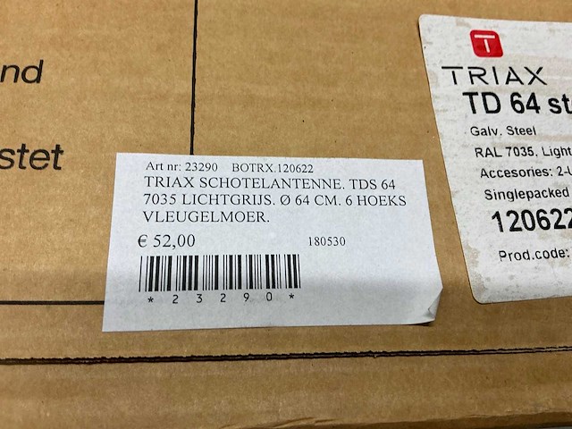 Trias tds 64 schotelantenne - afbeelding 2 van  2