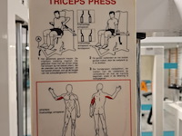 Triceps press technogym - afbeelding 7 van  12