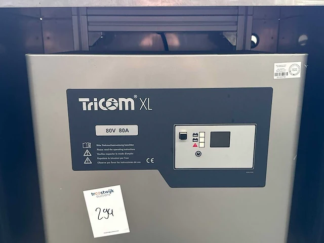 Tricom - xl 80v 80a - heftruck acculader - afbeelding 5 van  5