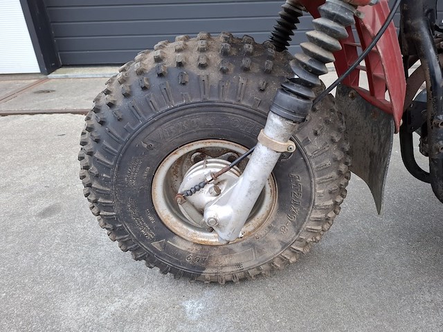 Trike, kawasaki, 185cc, rood - afbeelding 6 van  21