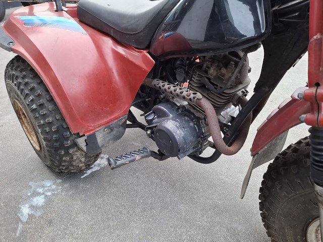 Trike, kawasaki, 185cc, rood - afbeelding 9 van  21