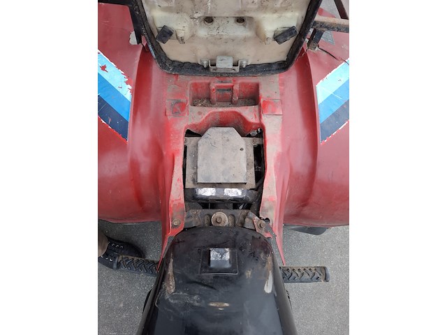 Trike, kawasaki, 185cc, rood - afbeelding 11 van  21