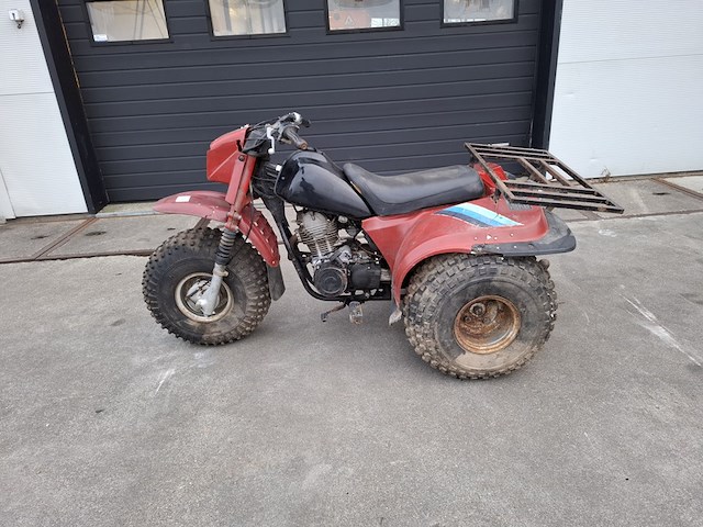 Trike, kawasaki, 185cc, rood - afbeelding 1 van  21