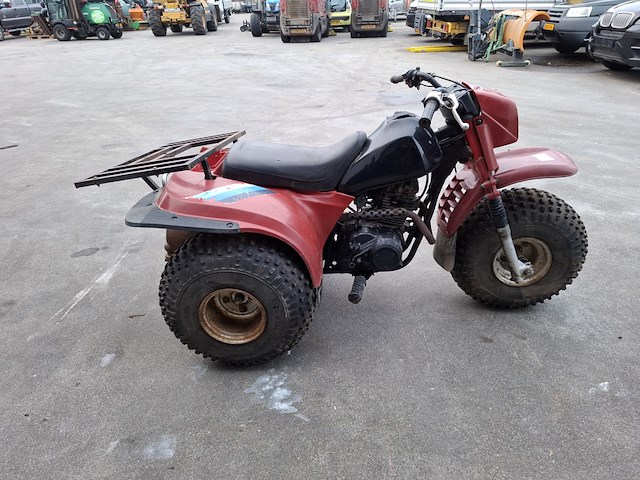 Trike, kawasaki, 185cc, rood - afbeelding 17 van  21