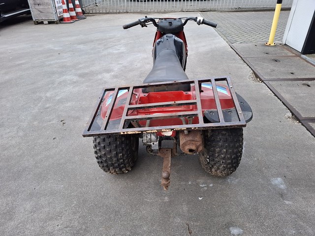 Trike, kawasaki, 185cc, rood - afbeelding 19 van  21