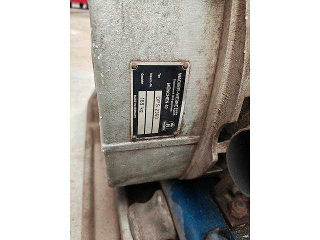 Trilapparaat op diesel, wacker, dps 2350 - afbeelding 5 van  7