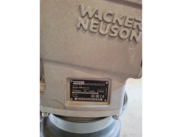 Trilapparaat, stamper wacker neuson, bs60 4as - afbeelding 6 van  6