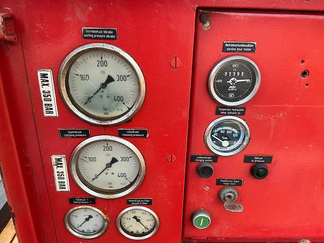 Trilblok met hydraulische powerpack - afbeelding 2 van  24