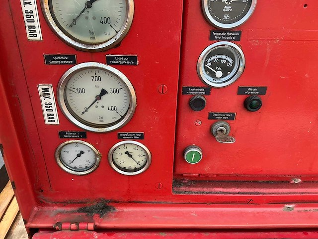 Trilblok met hydraulische powerpack - afbeelding 3 van  24