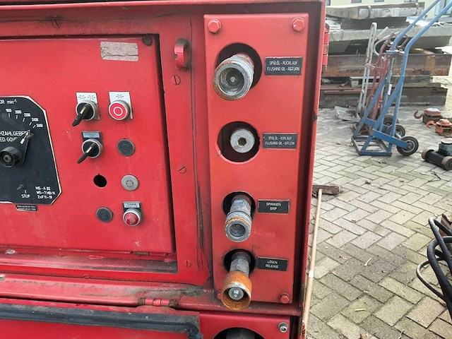 Trilblok met hydraulische powerpack - afbeelding 5 van  24
