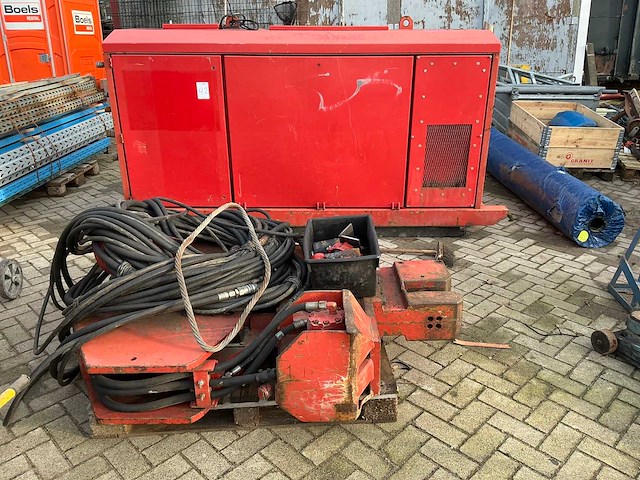 Trilblok met hydraulische powerpack - afbeelding 1 van  24