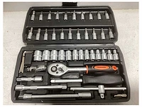 Trilman 1/4” dopsleutelset 46-delig