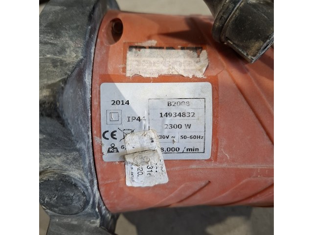 Trilnaald - 38mm - 3m - 230v enarco, b2008 / tdx3m / ax40, bouwjaar 2014 - afbeelding 4 van  8