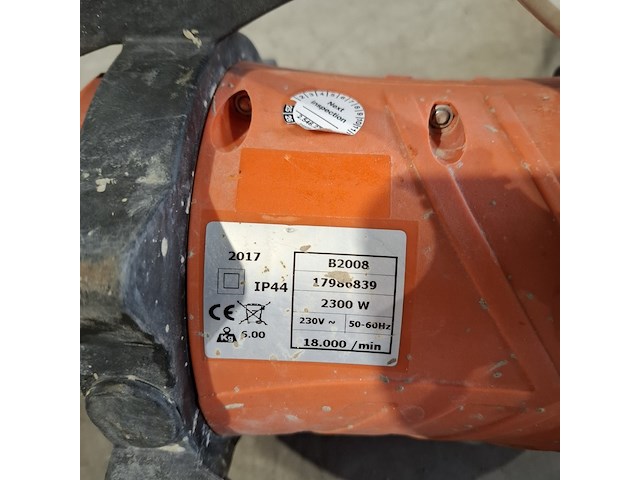 Trilnaald - 38mm - 3m - 230v enarco, b2008 / tdx3m / ax40, bouwjaar 2018 - afbeelding 3 van  6