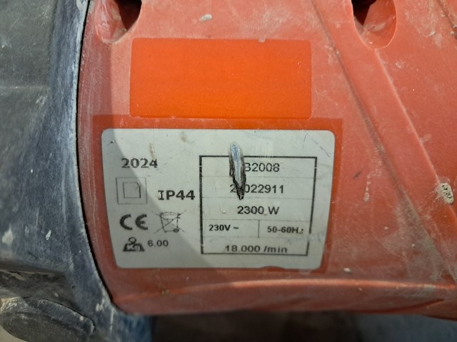 Trilnaald 38mm 1m 230v, enarco, b2008 / tdx1m / ax40, 2024 - afbeelding 3 van  7