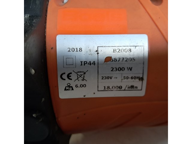 Trilnaald 38mm 1m 230v~ enarco, b2008 / tdx1m / ax40, bouwjaar 2018 - afbeelding 4 van  6