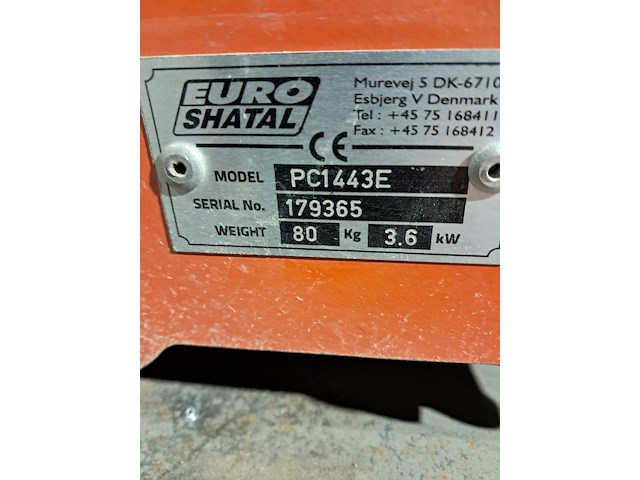 Trilplaat - 14kn - 230v, euro shatal, pc1443e, 2017 - afbeelding 5 van  5