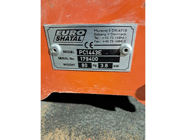 Trilplaat - 14kn - 230v, euro shatal, pc1443e, 2018 - afbeelding 6 van  6