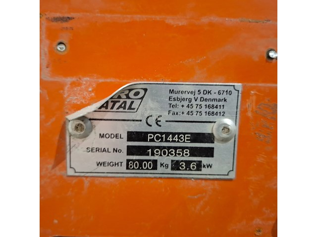 Trilplaat - 14kn - 230v, euro shatal, pc1443e, 2019 - afbeelding 4 van  8