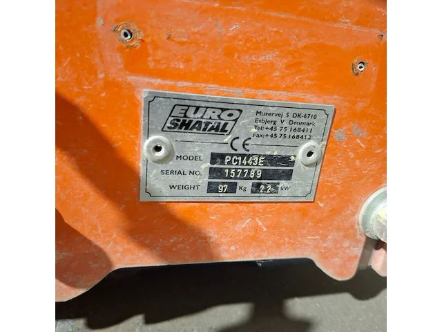 Trilplaat - 14kn - 230v euro shatal, pc1443e, bouwjaar 2014 - afbeelding 6 van  6
