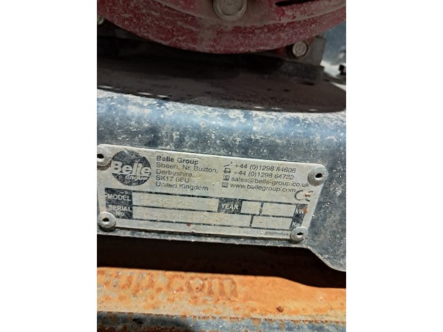 Trilplaat - 16kn - benzine, altrad belle, pcx 12/36, 2014 - afbeelding 4 van  12