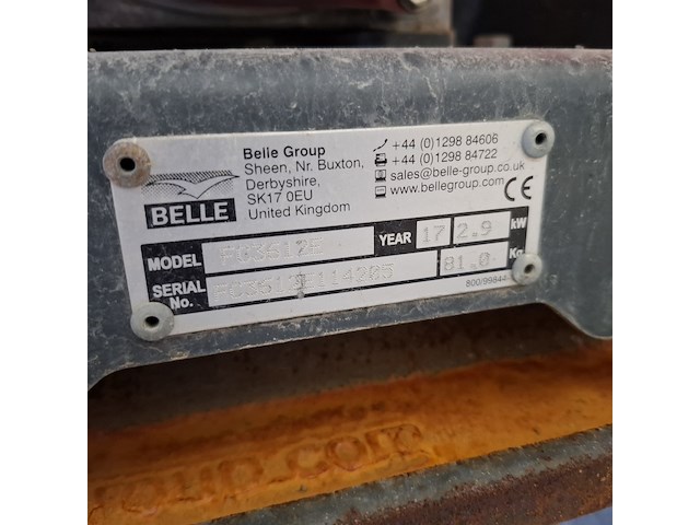 Trilplaat - 16kn - benzine altrad belle, pcx 12/36, 2016 - afbeelding 2 van  10