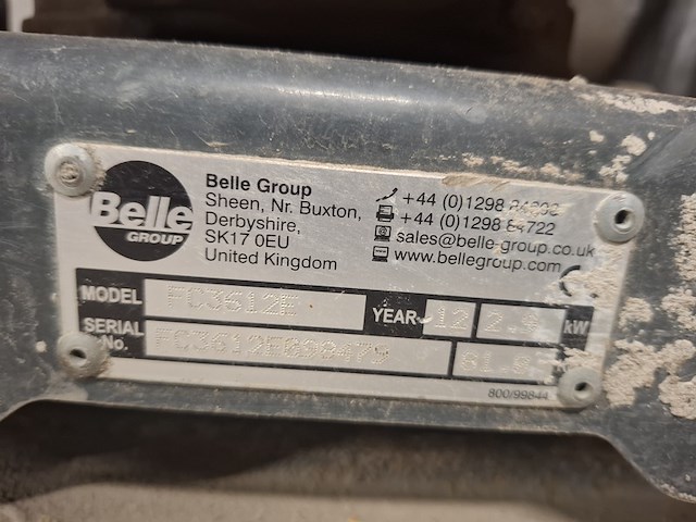 Trilplaat - 16kn - benzine altrad belle, pcx 12/36, bouwjaar 2012 - afbeelding 4 van  7