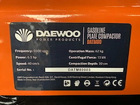 Trilplaat - daewoo datm80 - afbeelding 3 van  13