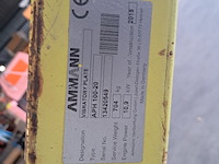 Trilplaat 100kn diesel, ammann, aph100-20, 2018 - afbeelding 5 van  20