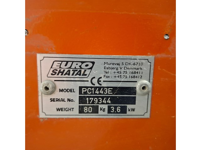 Trilplaat 14kn 230v, euro shatal, pc1443e, 2016 - afbeelding 5 van  7