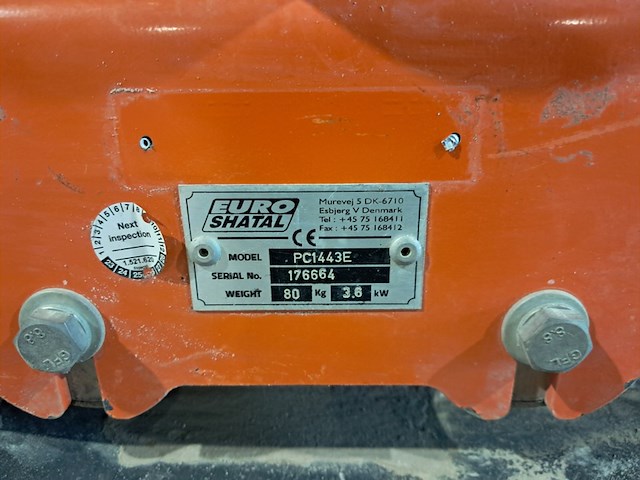 Trilplaat 14kn 230v euro shatal, pc1443e, bouwjaar 2016 - afbeelding 3 van  8