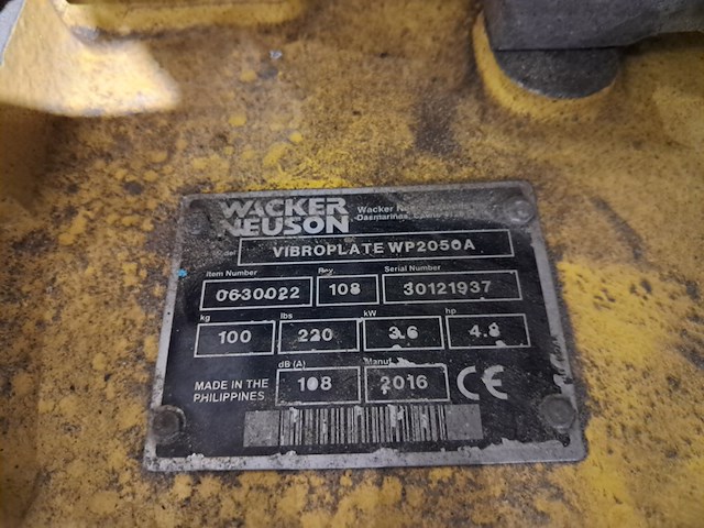 Trilplaat 16kn benzine altrad belle, pcx 12/36, bouwjaar 2015 - afbeelding 10 van  10