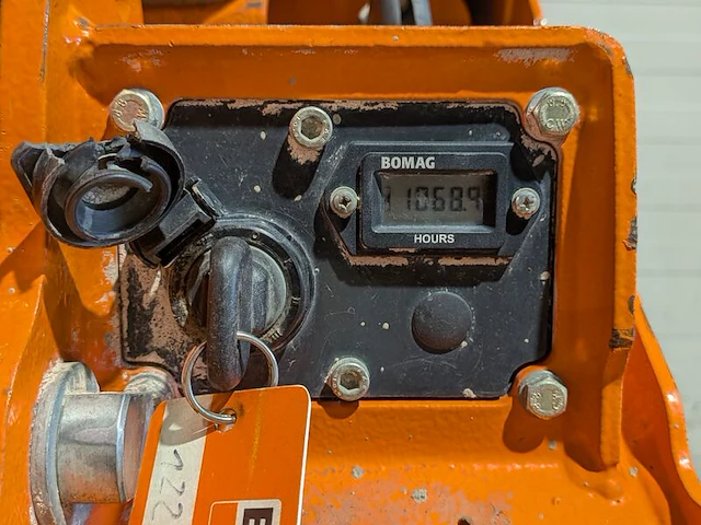 Trilplaat 55kn diesel bomag, bpr 55/65 d, bouwjaar 2014 - afbeelding 7 van  8