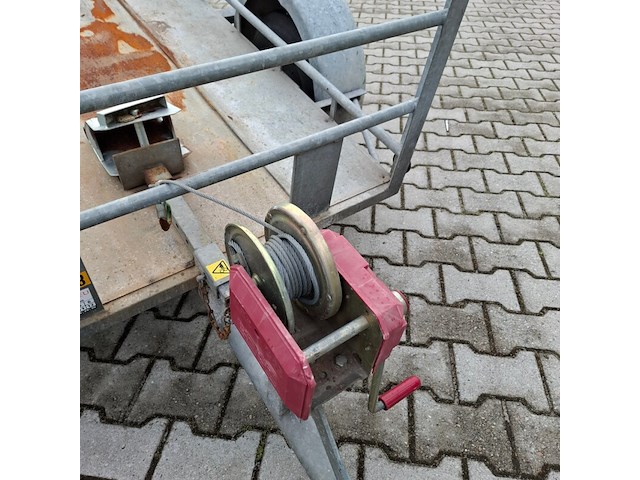 Trilplaat aanhanger, nemaco, ta 750, 1999 - afbeelding 12 van  13