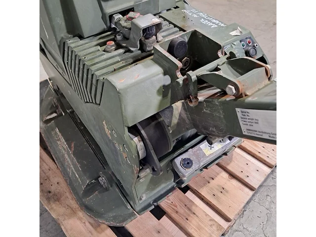 Trilplaat, ammann, avh 5020, 2003 - afbeelding 3 van  17