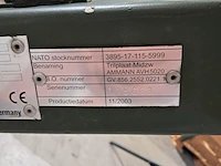 Trilplaat, ammann, avh 5020, 2003 - afbeelding 9 van  18